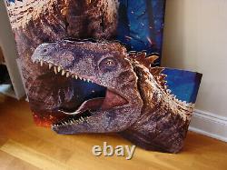 Jurassic World Dominion Store Display Sign 3D Giganotosaurus Dinosaur