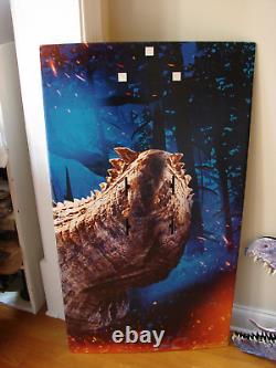 Jurassic World Dominion Store Display Sign 3D Giganotosaurus Dinosaur