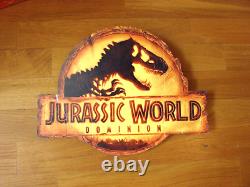 Jurassic World Dominion Store Display Sign 3D Giganotosaurus Dinosaur