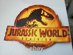 Jurassic World Dominion Store Display Sign 3D Giganotosaurus Dinosaur