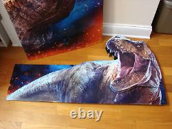 Jurassic World Dominion Store Display Sign 3D Giganotosaurus Dinosaur