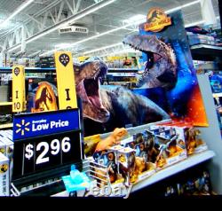 Jurassic World Dominion Store Display Sign 3D Giganotosaurus Dinosaur