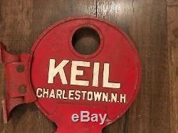 Keil Big Metal Key Store Display Locksmith Sign Wall Mount Charlestown Nh