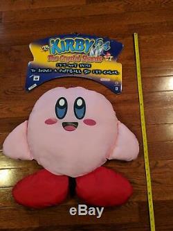 Kirby 64 Nintendo Store Display Sign Hanging Mobile Plush Promo Promotional VTG