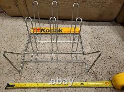 Kodak Batteries Camera store Display Sign Rack Shelf Advertising Vintage 6b5