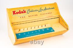 Kodak Camera Store Advertising Display for Combination Lens Attachments Vintage