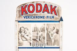 Kodak Verichrome Film Camera Store Counter Advertising Display Dispenser V10