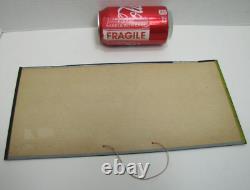 LA FLOR DE ERB 10c CIGAR Antique Embossed Tin Store Display Ad Sign Nat'l Co O