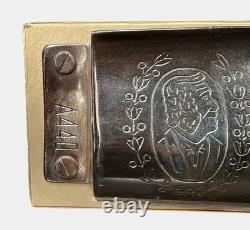 LARGE Hanging M. HOHNER Marine Band Harmonica Store Display Sign 24 x 6