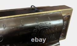 LARGE Hanging M. HOHNER Marine Band Harmonica Store Display Sign 24 x 6