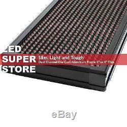 LED SUPER STORE 3C/RGY/IR/2F 22x60 Programmable Scroll. Message Display Sign