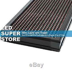 LED SUPER STORE 3COL/RBP/IR 15x78 Programmable Scrolling EMC Display MSG Sign