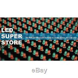 LED SUPER STORE 3COL/RBP/IR 22x60 Programmable Scrolling EMC Display MSG Sign