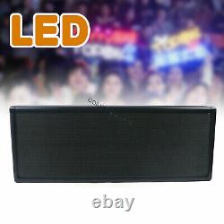 LED Sign RGB Full Color programmable 12x38 Scrolling Message Outdoor Display