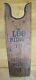 LEE RIDERS AUTHENTIC WESTERN PANTS Old Advertising Boot Jack Sign Store Display