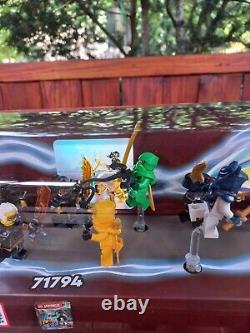 LEGO Ninjago store display rare NEW INTERACTIVE LIGHT UP original 71791, 71792