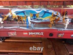 LEGO Ninjago store display rare NEW INTERACTIVE LIGHT UP original 71791, 71792