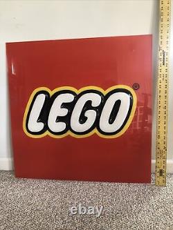 LEGO system 70s STORE light DISPLAY sign TOY shop RETAIL VTG PROMO RARE HUGE 80s