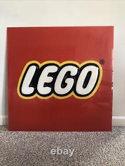 LEGO system 70s STORE light DISPLAY sign TOY shop RETAIL VTG PROMO RARE HUGE 80s