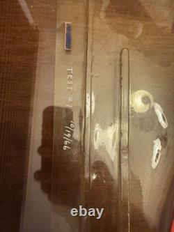 LEVI'S JEANS 1960s STORE DISPLAY Plastic Light up Sign & Wall hanger