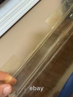 LEVI'S JEANS 1960s STORE DISPLAY Plastic Light up Sign & Wall hanger