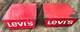 LEVIS vintage couple Retail Store Display sign rare collectibles metal