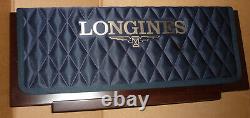 LONGINES Logo Watch Store Dealer Advertisement Display Sign Board, 17.25x6.5