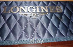 LONGINES Logo Watch Store Dealer Advertisement Display Sign Board, 17.25x6.5