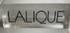 Lalique Frosted Store Display Sign