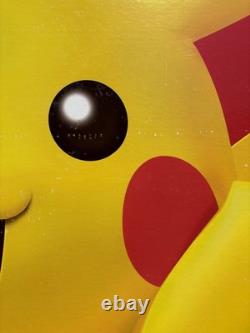 Large 2013 Nintendo WiiU Pokémon Pikachu Walmart Advertising Store Display Sign