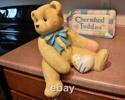 Large Cherished Teddies 25 Counter Display Store Sign Enesco Rare Collectible