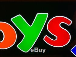 Large Toys R Us Store Front Sign Led Light Up Advertising Display Toysrus