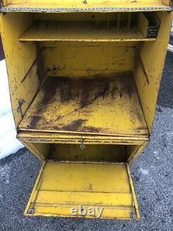 Large VINTAGE ANCO WIPER DISPLAY SERVICE CART PARTS CABINET SIGN 45x24x24