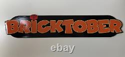 Lego Bricktober Store Display Sign Foamboard Sign 34 X 6 Inches LEGO
