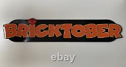 Lego Bricktober Store Display Sign Foamboard Sign 34 X 6 Inches LEGO