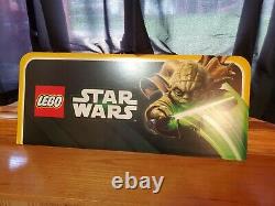 Lego Star Wars Toys R Us Store Display Banner Sign Yoda