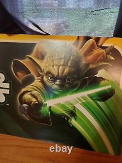 Lego Star Wars Toys R Us Store Display Banner Sign Yoda