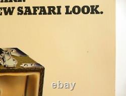 Leica Advertising Sign for Safari 22.75x15 Poster Nr. 632 Printed in W-Germany