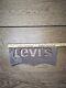 Levi's Jeans Retail Store Metal Industrial Display Advertising Sign RUSTED