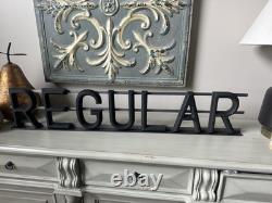 Levis Metal Store Display Sign REGULAR