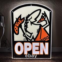 Little Caesars Store Open Sign Pizza Restaurant Man Cave