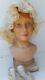 Lovely antique, art-deco mannequin head girl, mannequin bust, girl, Signed NOVITA