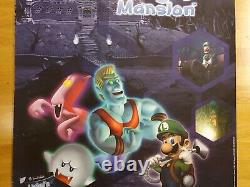 Luigi's Mansion Nintendo Gamecube Luigi Store Display Poster Sign Super Mario