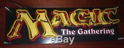 MAGIC The Gathering MTG NEON LIGHT Retail Store DISPLAY SIGN Promotional PROMO