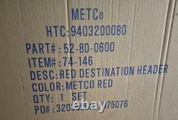 MILWAUKEE TOOLS Commercial Steel 4' x 12 In-Store Garage Shop Sign Display