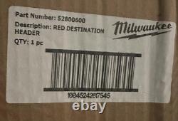 MILWAUKEE TOOLS Commercial Steel 4' x 12 In-Store Garage Shop Sign Display