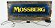 MOSSBERG Firearms Lighted Sign Retail Dealer Display Advertising Wall Hanging