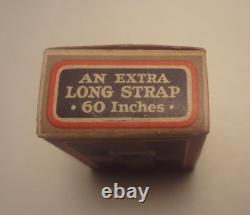 MUSEUM WORTHY 1930's GENERAL STORE DISPLAY with 14 BOXES of school BOOK STRAPS