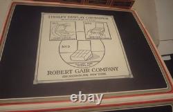 MUSEUM WORTHY 1930's GENERAL STORE DISPLAY with 14 BOXES of school BOOK STRAPS