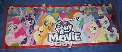 MY LITTLE PONY Toys R Us Exclusive Display/Sign (LARGE 4' x 1.5') Movie